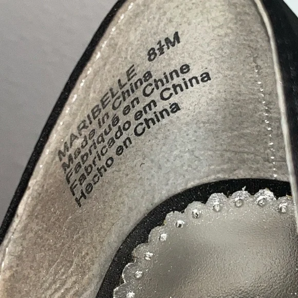 Elegant Black Women's Shoes size 8 1/2 Michelangelo - Picture 4 of 10